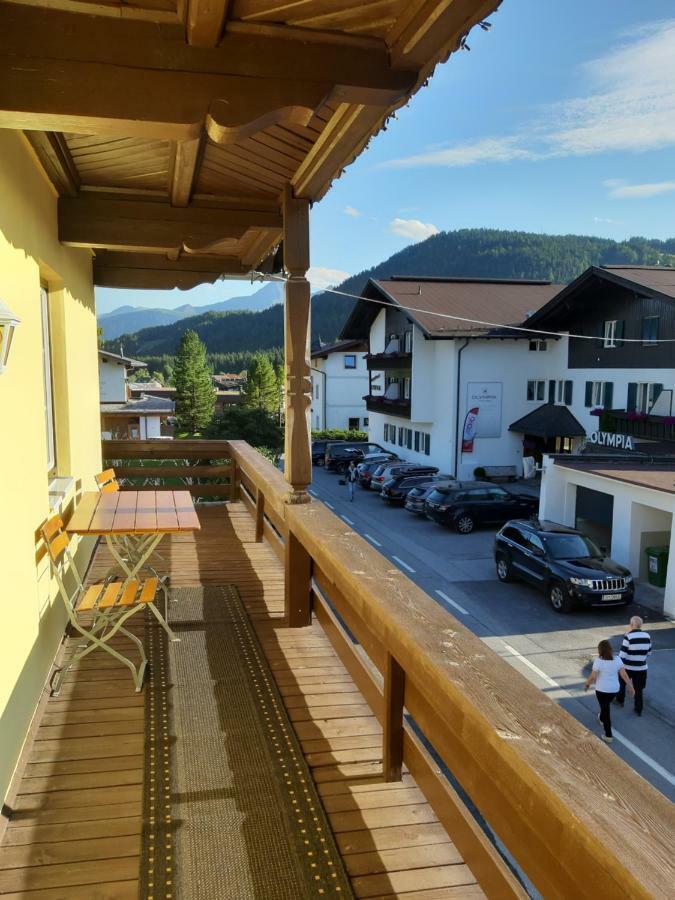 Апартаменты Haus Geiger Зеефельд в Тироле Экстерьер фото